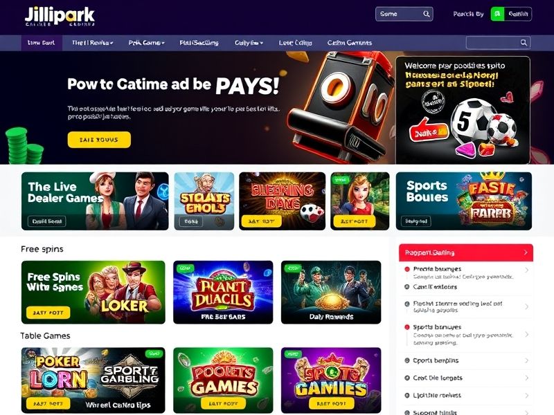 Welcome to Jilipark.com – your premier destination for online casino games and real money betting. Discover an extensive selection of slots, poker, sports wagering, and live dealer games. Play securely with industry-leading protection and enjoy exclusive promotions.